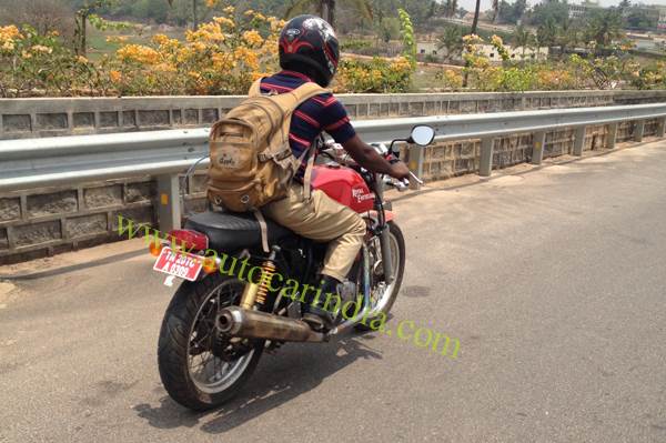 Royal Enfield Continental GT Caf&#233; Racer spied